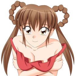 Rule 34 | 1990s (style), artist request, brown eyes, brown hair, looking at viewer, mamono hunter youko, mano youko