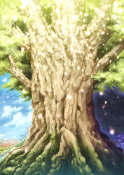 Rule 34 | day, highres, landscape, no humans, ryouku, scenery, sky, summon night, tree
