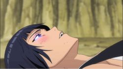 Rule 34 | 1girl, animated, animated gif, black eyes, black hair, bleach, blue eyes, blush, breasts, cum, japanese clothes, long hair, lowres, small breasts, solo, sui-feng, third-party edit