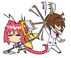 Rule 34 | animated, animated gif, broom, closed mouth, dot mouth, kagami sumika, lowres, muv-luv, tagme