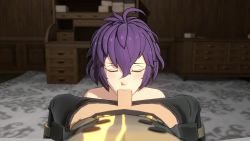 Rule 34 | 1boy, 1girl, 3d, animated, bernadetta von varley, blush, breasts, clothed male nude female, unworn clothes, completely nude, cum, cum in pussy, cumdrip, fellatio, fire emblem, fire emblem: three houses, from above, hetero, highres, lying, missionary, nintendo, nude, on back, on table, oral, overused23, penis, pov, pov crotch, sex, short hair, small breasts, solo focus, table, uncensored, video