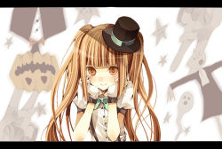 Rule 34 | 1girl, alternate color, alternate hair color, bad id, bad pixiv id, gloves, halloween, hands on own face, hat, hatsune miku, head rest, jack-o&#039;-lantern, letterboxed, long hair, matching hair/eyes, mini hat, mini top hat, mrs.pumpkin no kokkei na yume (vocaloid), orange eyes, orange hair, pumpkin, ringo komachi, solo, top hat, twintails, vocaloid
