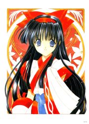 Rule 34 | 1990s (style), 1girl, angel flavor, artbook, bow, cherry blossoms, flower, gloves, hair bow, hairband, nakoruru, nanase aoi, red bow, retro artstyle, samurai spirits, solo, wings
